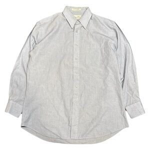 Vintage Christian Dior Blue Button Up Collared Shirt